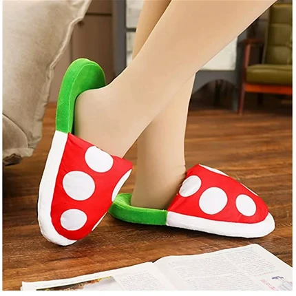 Mario mushroom slippers discount