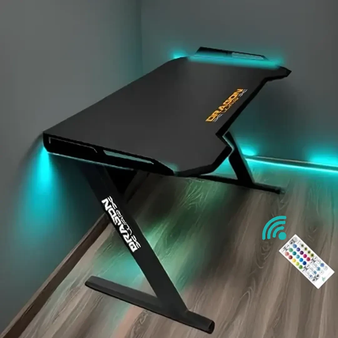 Dragon War GT-006 RGB Light effect Pro-Gaming Desk