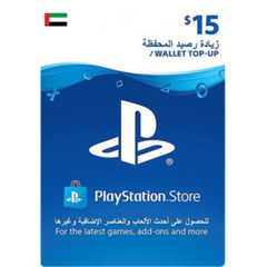 PlayStation Network Card - 15$ (UAE Account)