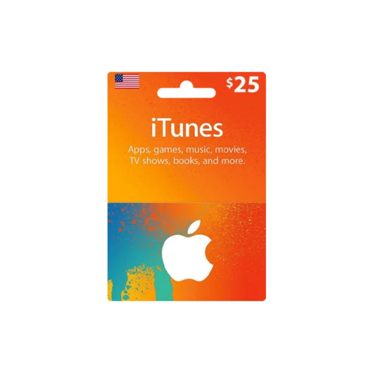 Apple iTunes Gift Card $25 (U.S. Account)