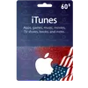 Apple iTunes Gift Card $60 (U.S. Account)
