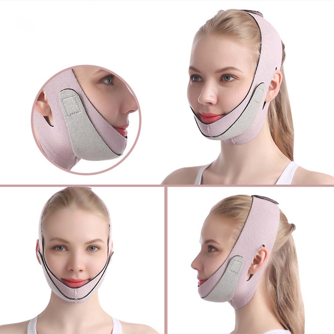 Vigor Face Lifting Belt Elastic Face Slimming Bandage V Line Face Shaper Women - 1