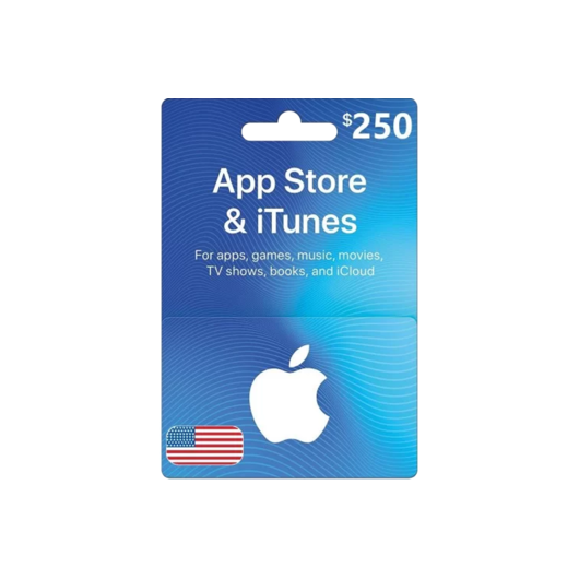 Apple iTunes Gift Card $250 (U.S. Account)