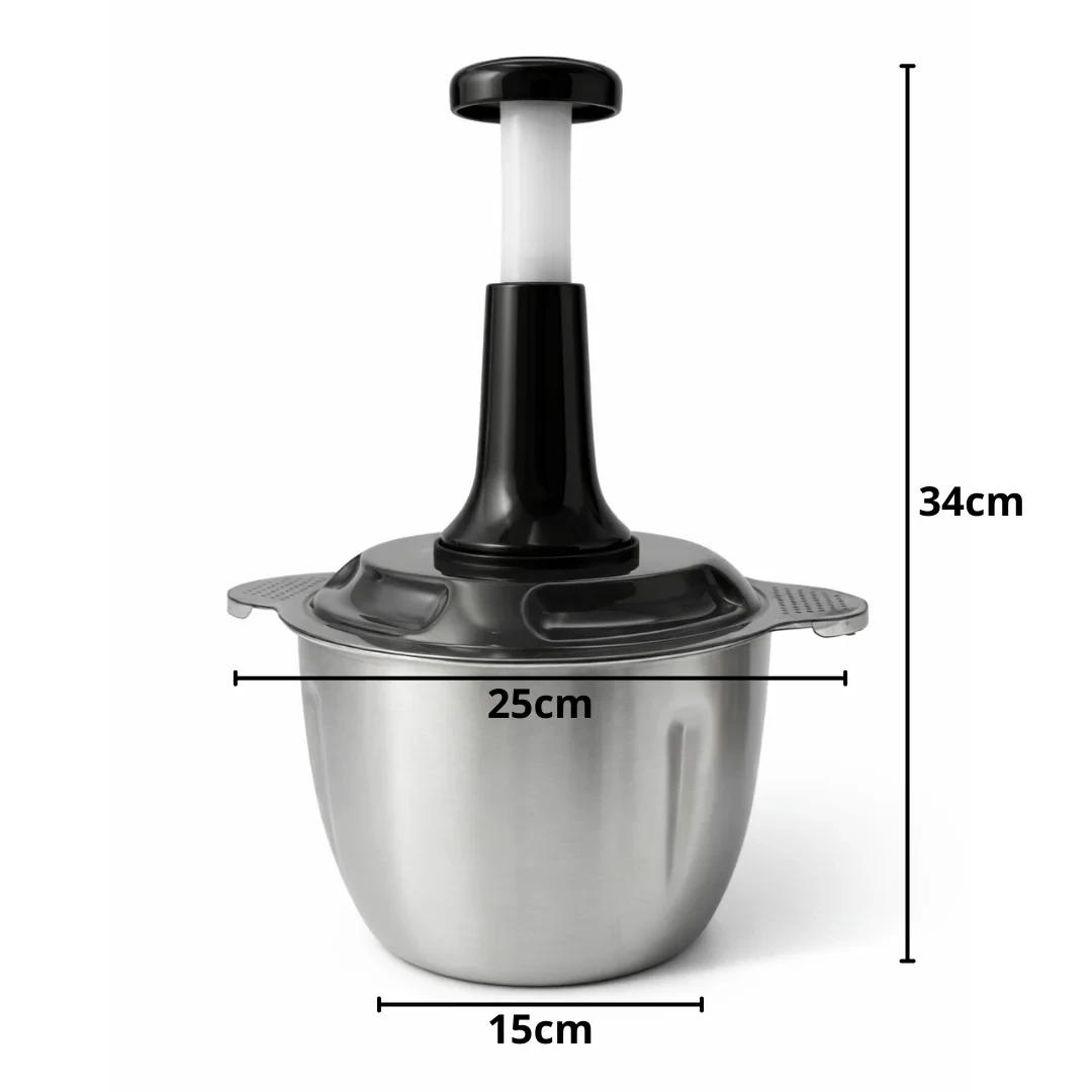SAGA SG-2614 Food Processor with 4L Capacity and 1000W Power