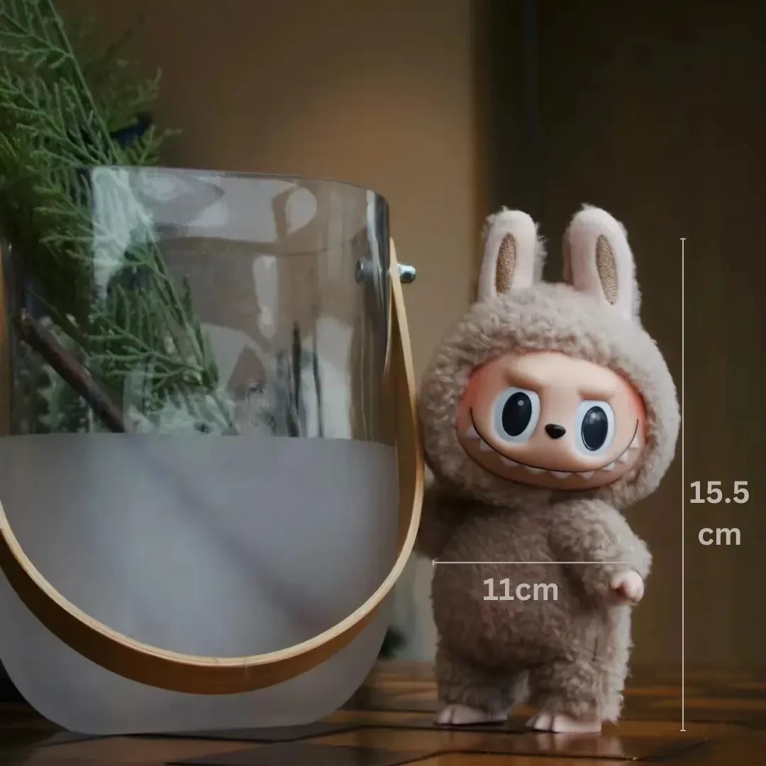Labubu Exciting Macaron Plush Toy with Random Characters