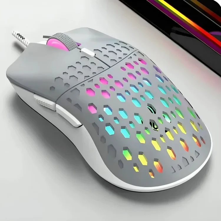 RAIKU G701 RGB Wired Gaming Mouse