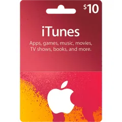 Apple iTunes Gift Card $10 (U.S. Account)
