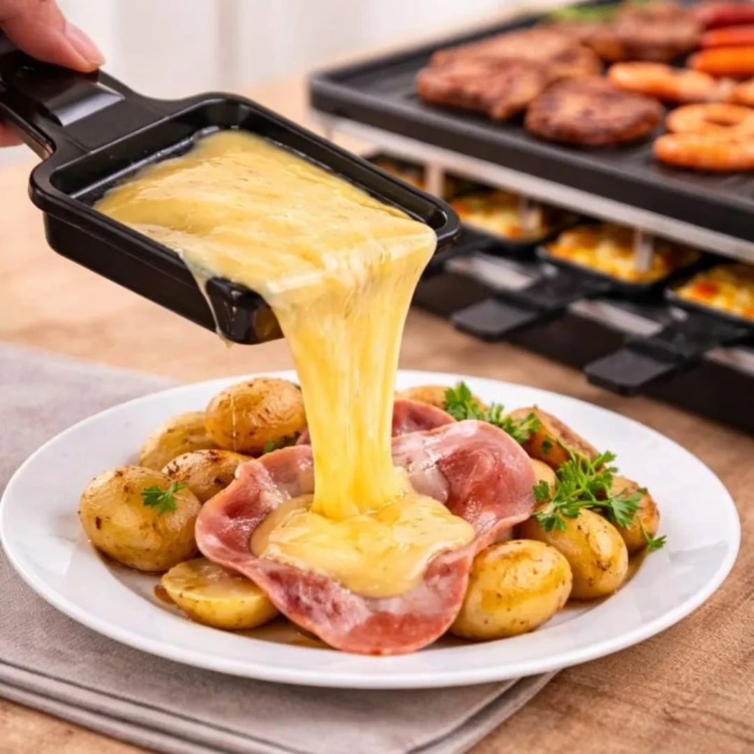 SOKANY SK-08139 1600W Electric Grill with 8 Plates