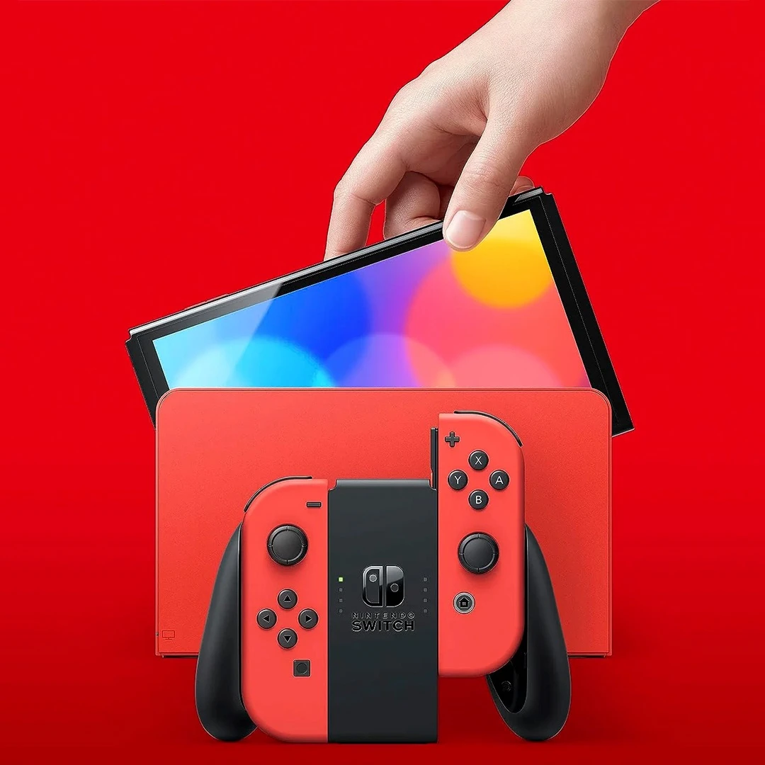 Nintendo Switch OLED Model Mario Red Edition