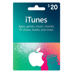 Apple iTunes Gift Card $20 (U.S. Account)
