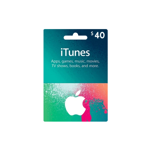Apple iTunes Gift Card $40 (U.S. Account)